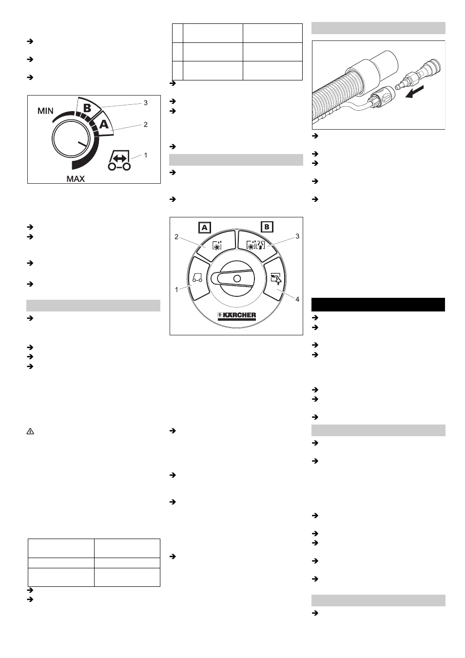 Stansing og parkering | Karcher BRC 50-70 W Bp User Manual | Page 68 / 209