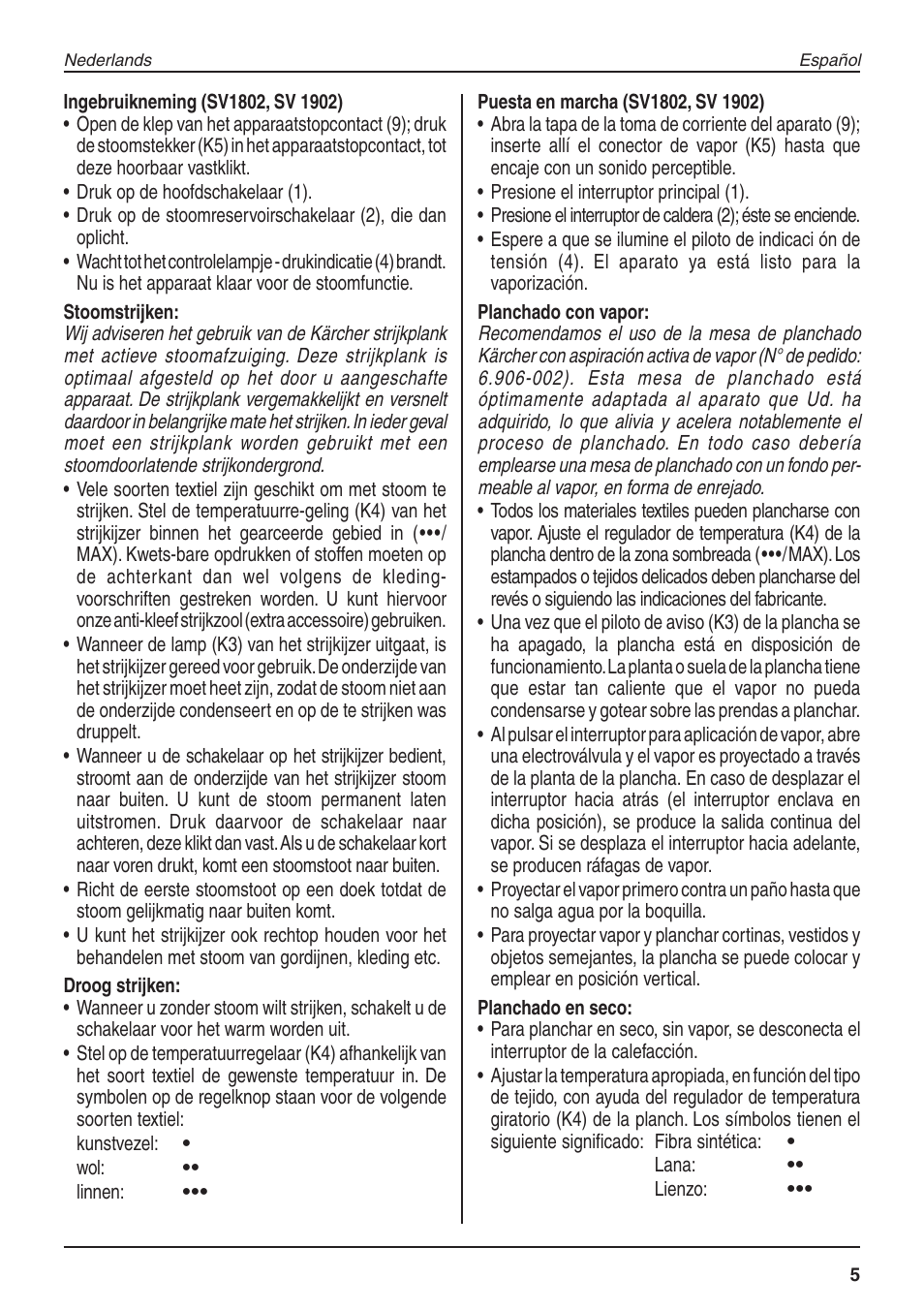 Karcher SV 1902 User Manual | Page 5 / 16