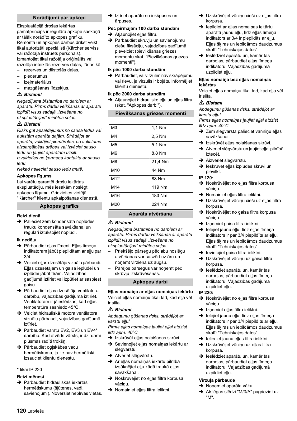 Karcher IP 120 User Manual | Page 120 / 157