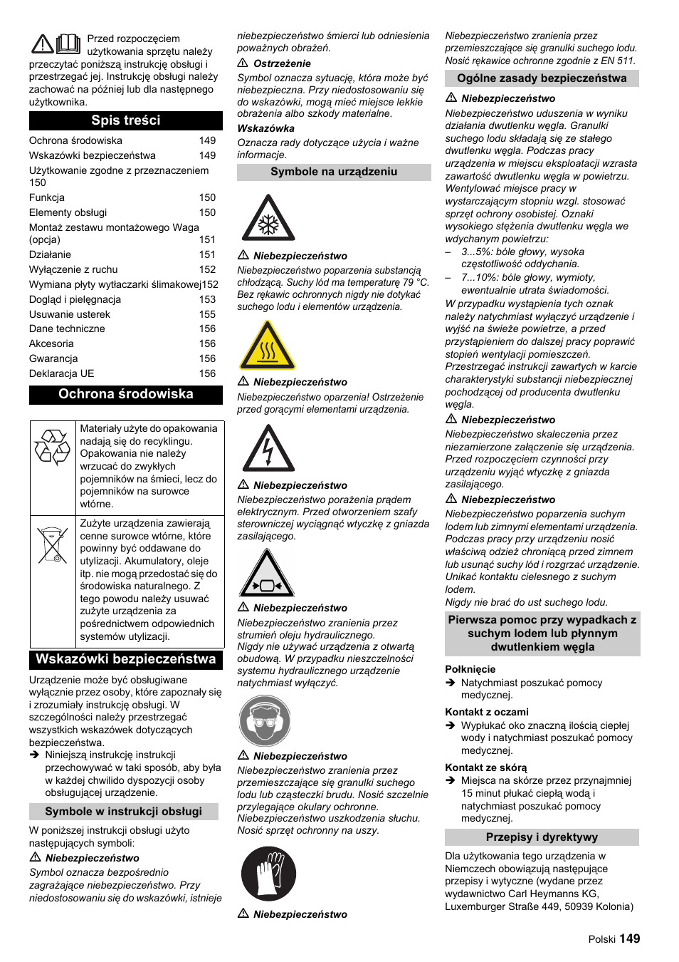 Karcher IP 120 User Manual | Page 149 / 157