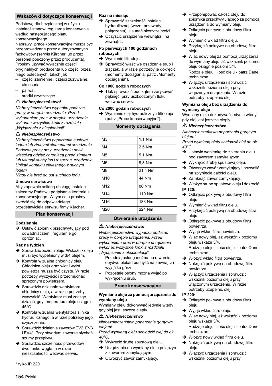 Karcher IP 120 User Manual | Page 154 / 157