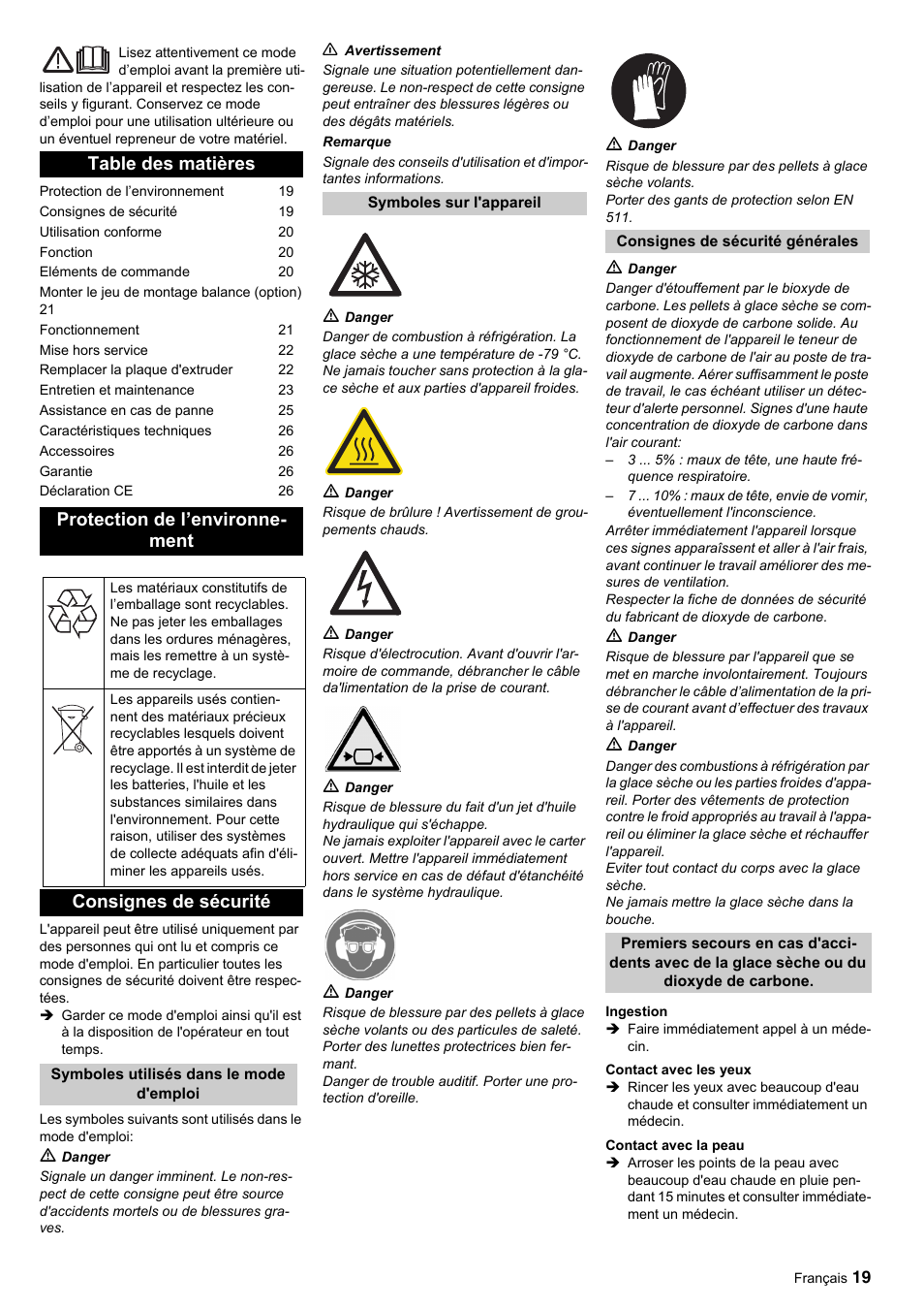 Karcher IP 120 User Manual | Page 19 / 157