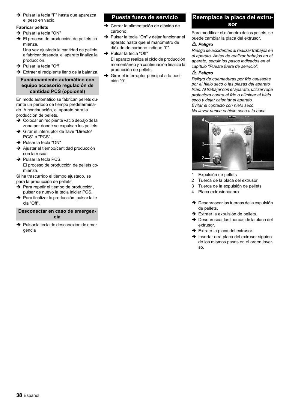 Karcher IP 120 User Manual | Page 38 / 157