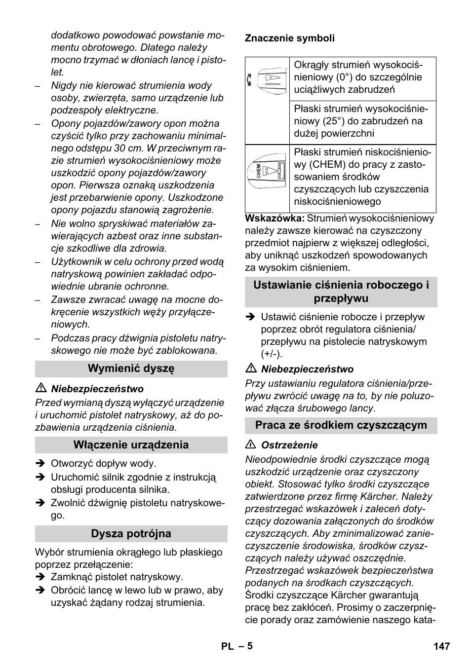 Karcher HD 1050 B User Manual | Page 147 / 276