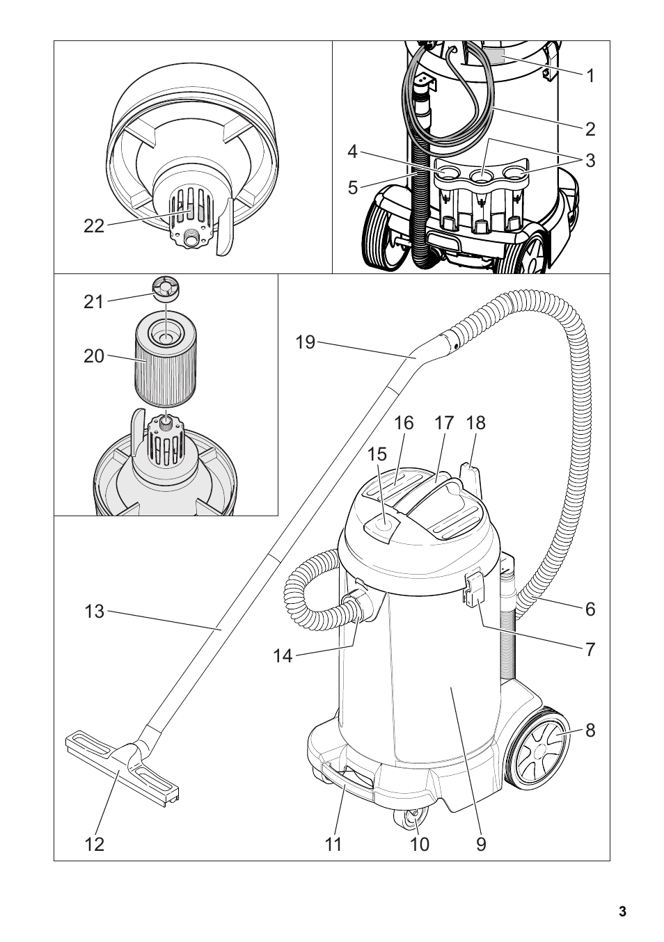 Karcher NT 48-1 User Manual | Page 3 / 144