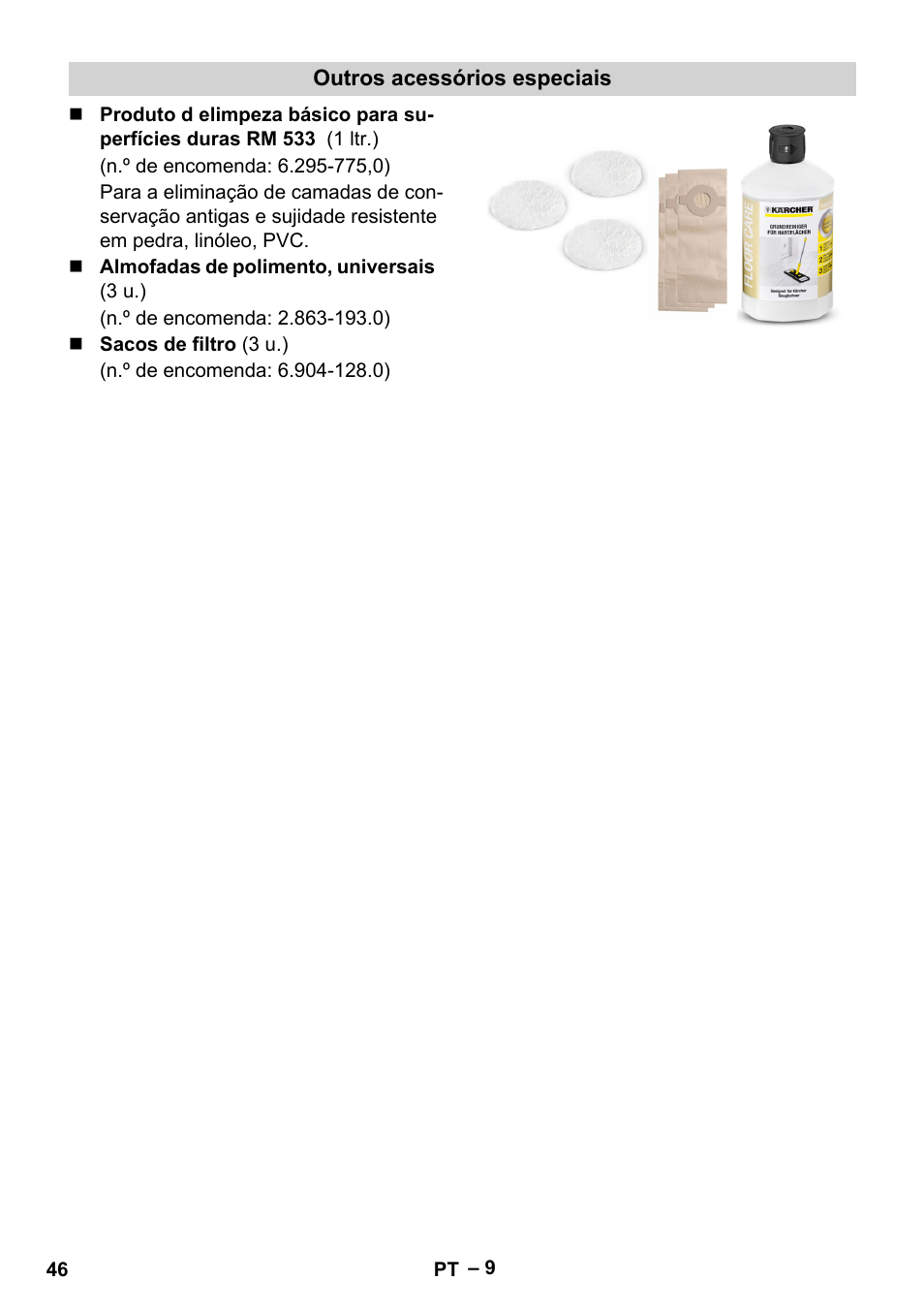 Karcher FP 303 User Manual | Page 46 / 188