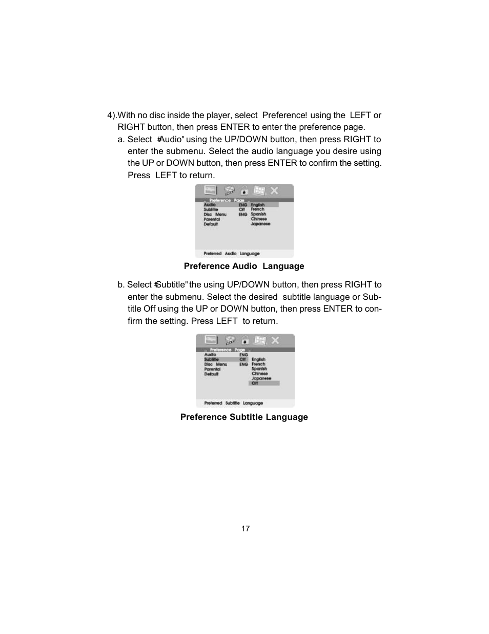 Audiovox VBP620 User Manual | Page 17 / 39