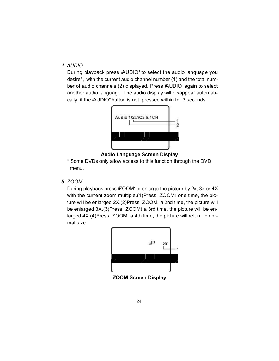 Audiovox VBP620 User Manual | Page 24 / 39