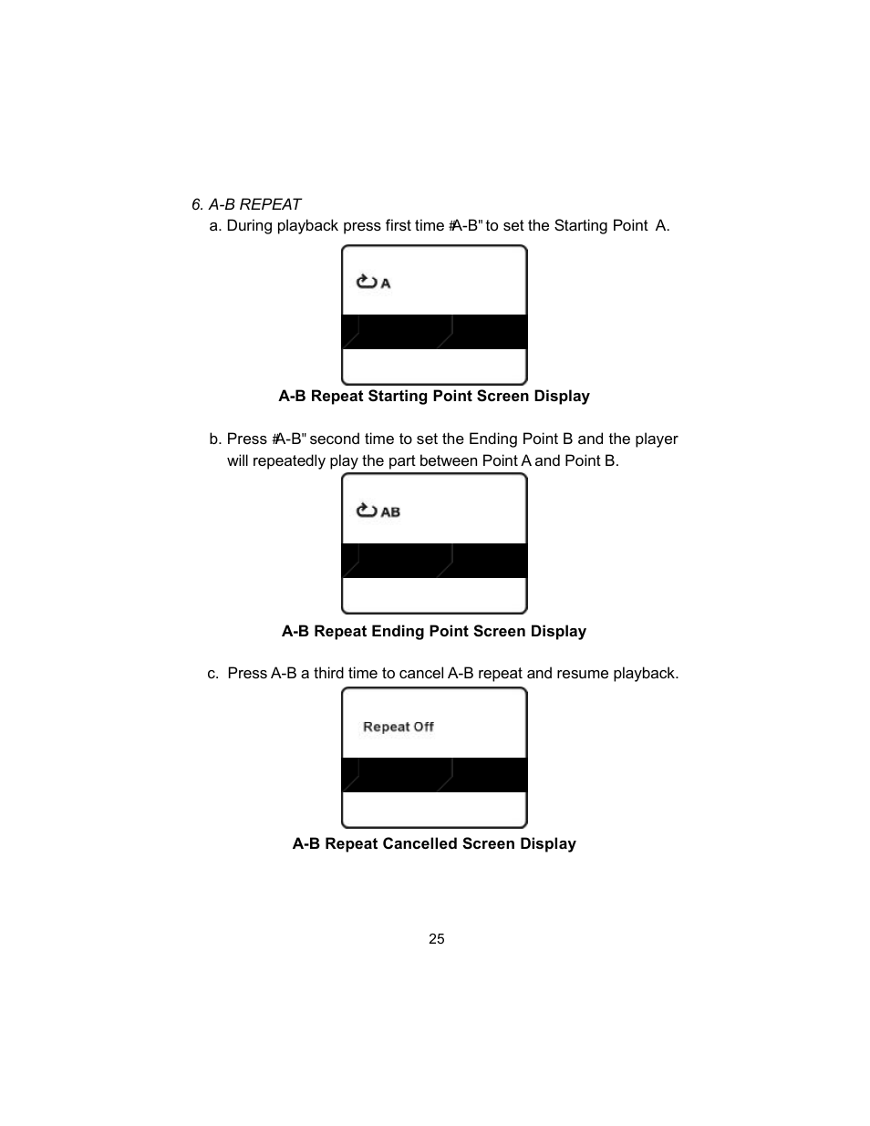 Audiovox VBP620 User Manual | Page 25 / 39