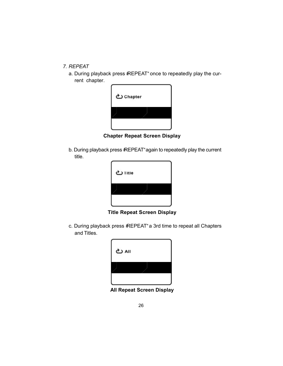 Audiovox VBP620 User Manual | Page 26 / 39