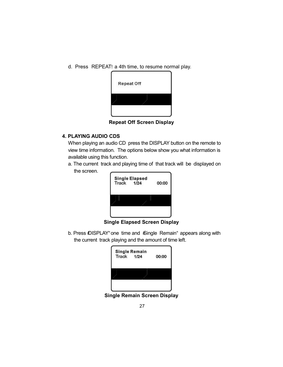 Audiovox VBP620 User Manual | Page 27 / 39