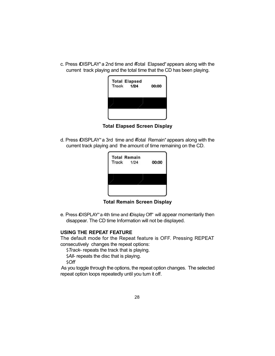 Audiovox VBP620 User Manual | Page 28 / 39