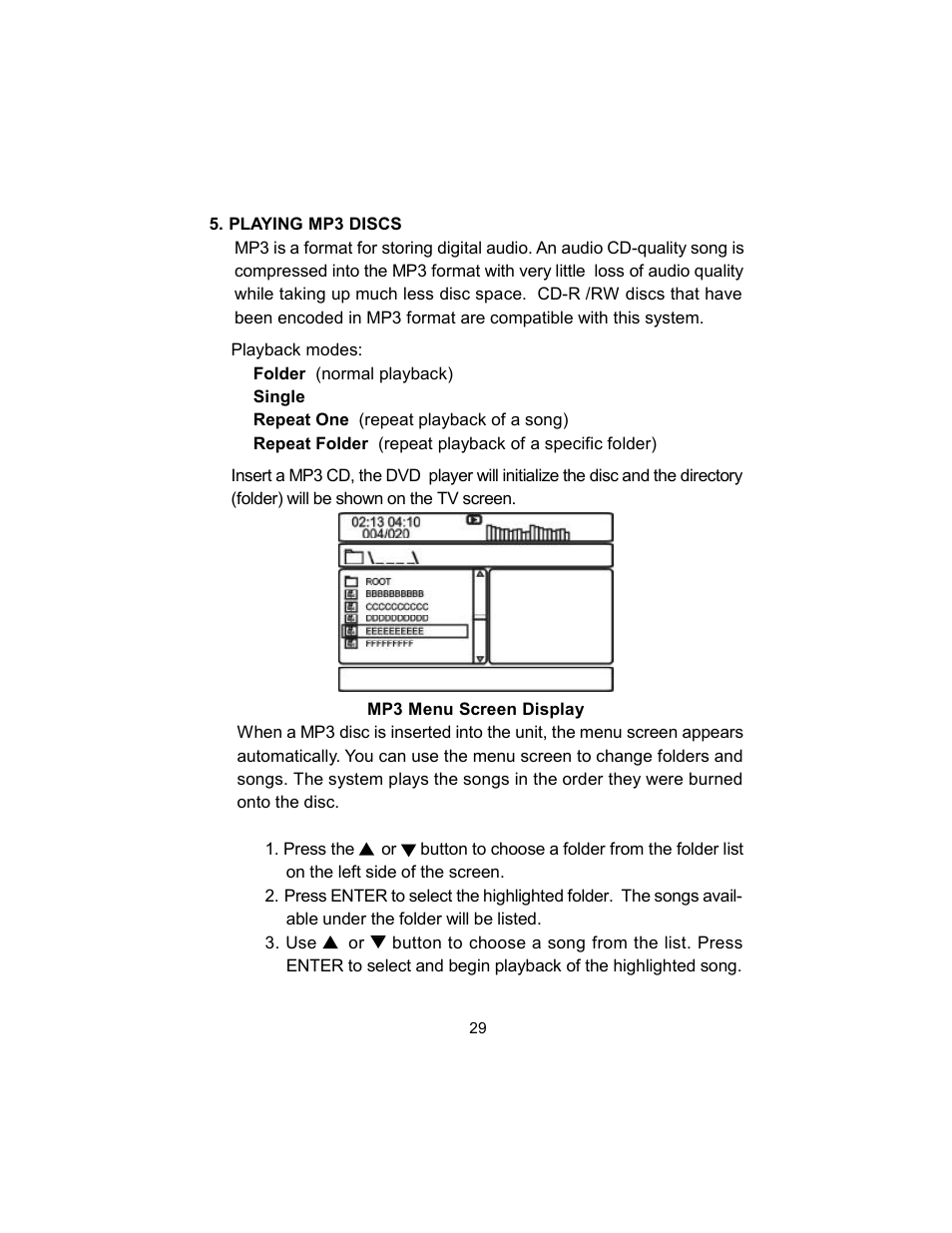 Audiovox VBP620 User Manual | Page 29 / 39