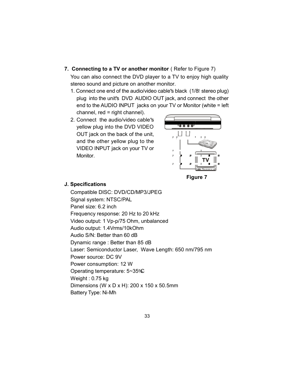 Audiovox VBP620 User Manual | Page 33 / 39