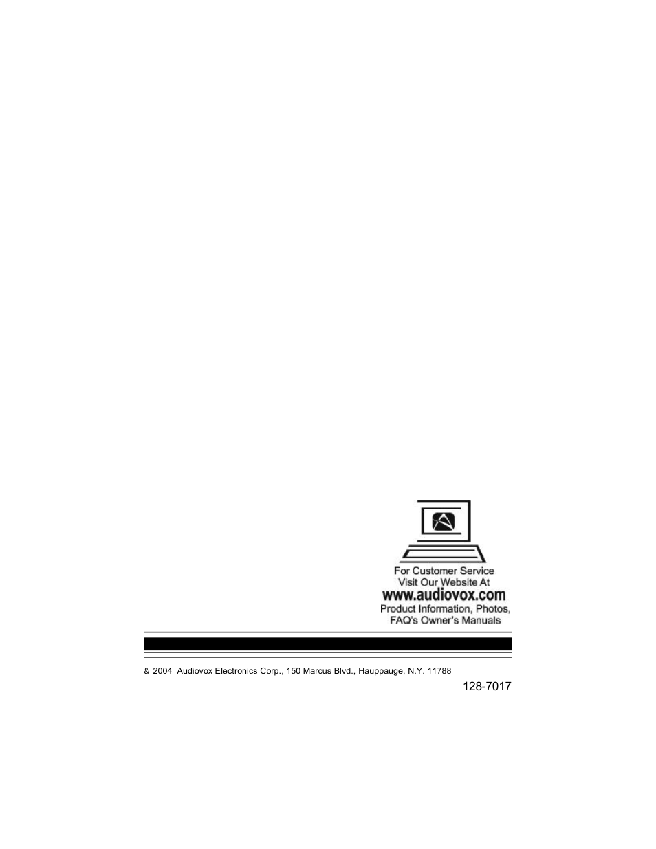 Audiovox VBP620 User Manual | Page 39 / 39