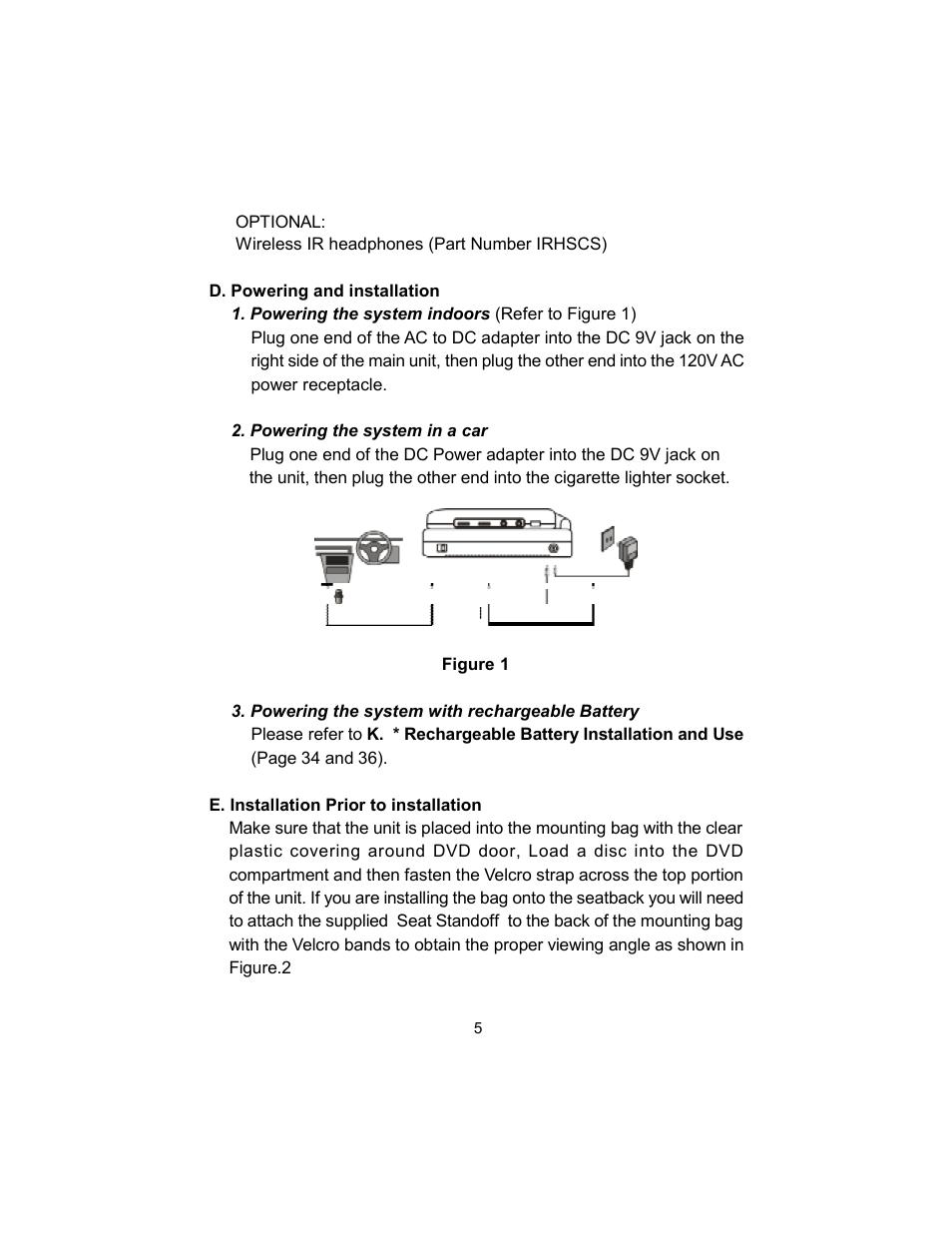 Audiovox VBP620 User Manual | Page 5 / 39