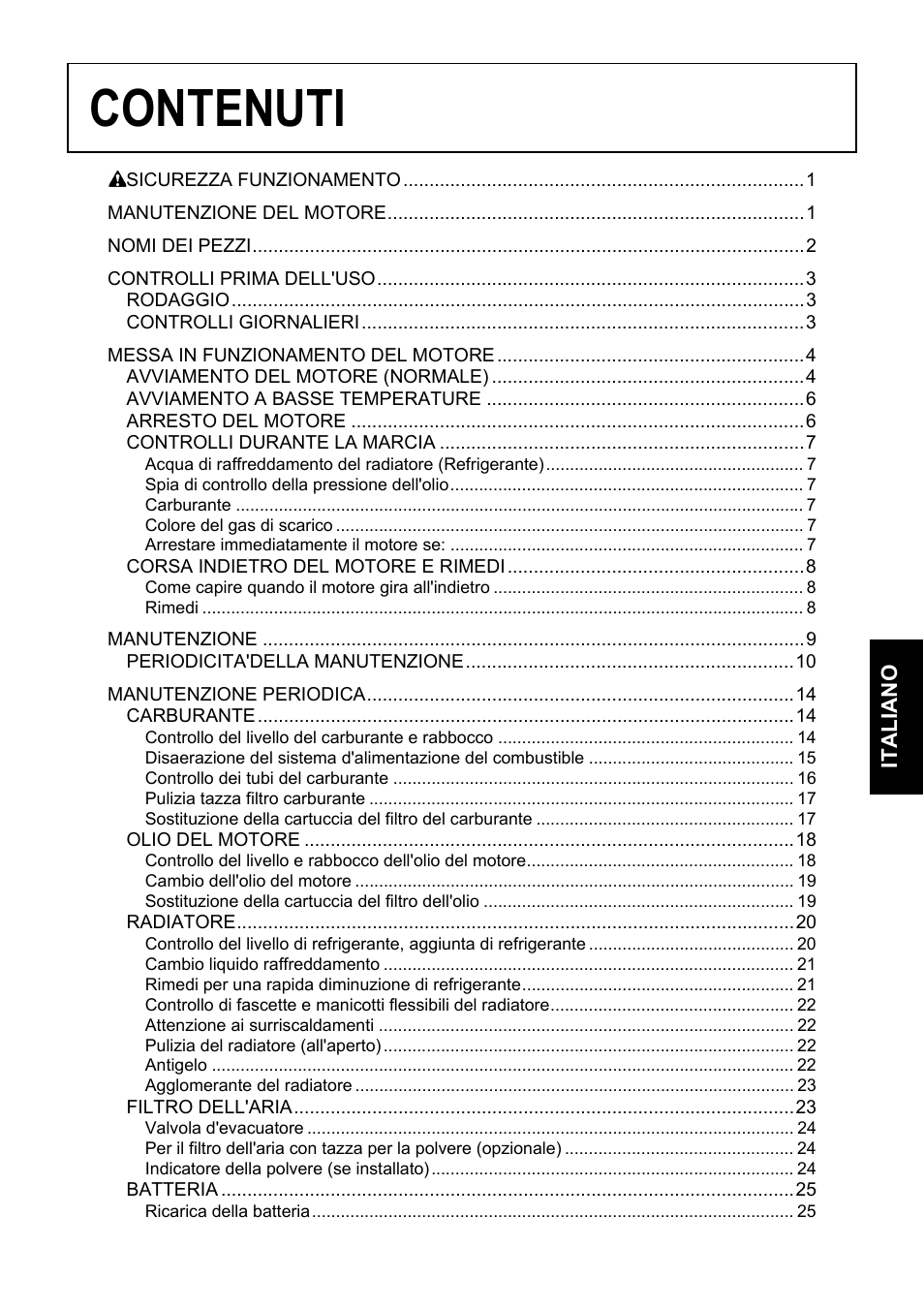 Contenuti | Karcher HDS 13-80 De Tr1 User Manual | Page 145 / 244