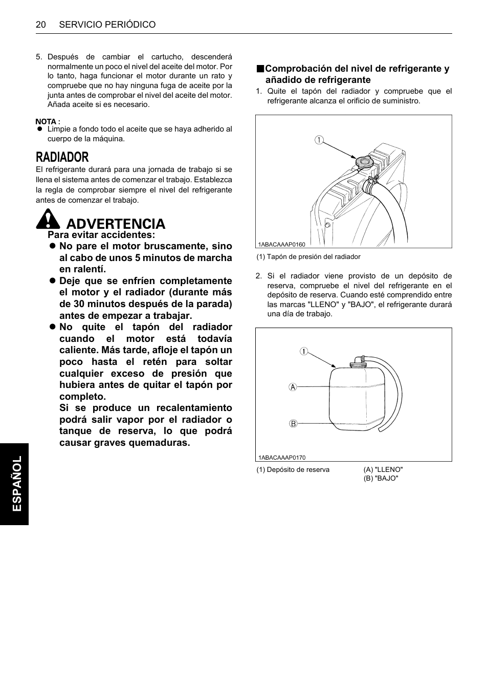 Radiador, Es pa ño l | Karcher HDS 13-80 De Tr1 User Manual | Page 224 / 244