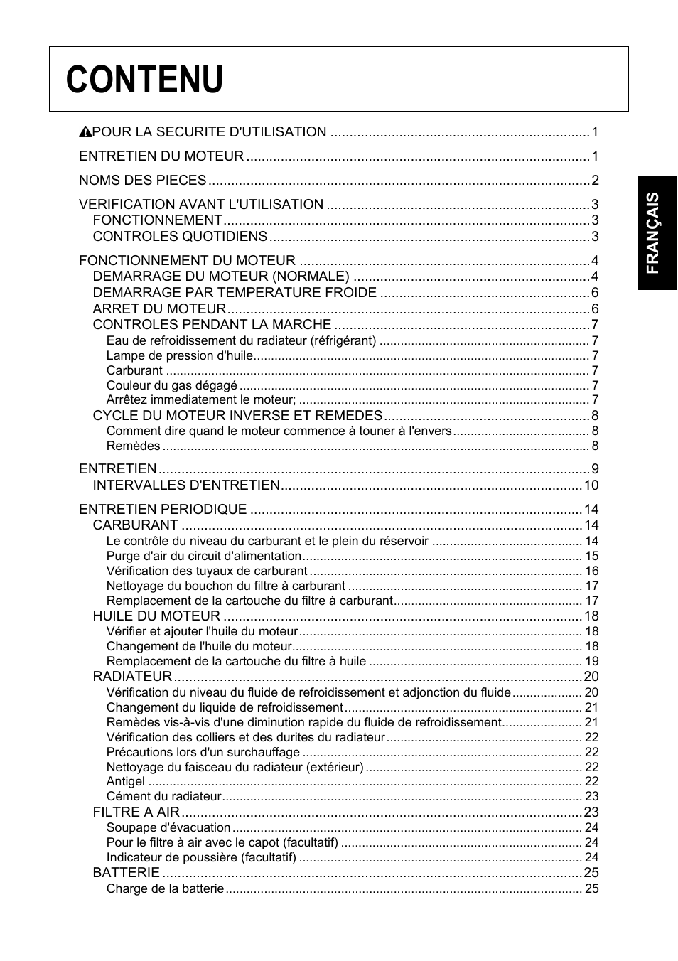 Contenu | Karcher HDS 13-80 De Tr1 User Manual | Page 49 / 244