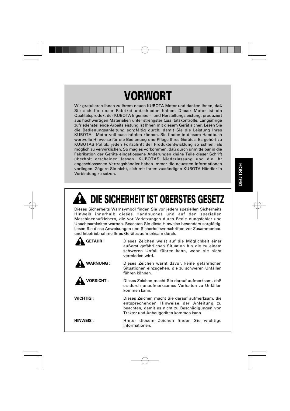 Vorwort, Die sicherheit ist oberstes gesetz | Karcher HDS 13-80 De Tr1 User Manual | Page 99 / 244