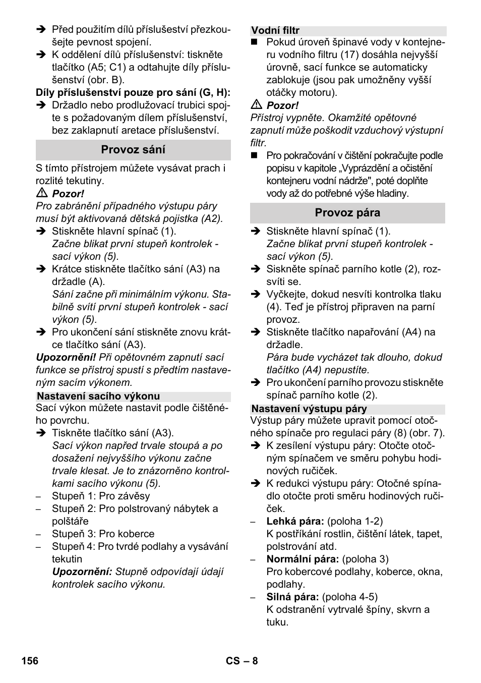 Karcher SV 1802 User Manual | Page 156 / 284