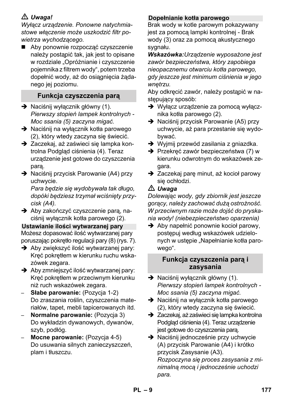 Karcher SV 1802 User Manual | Page 177 / 284