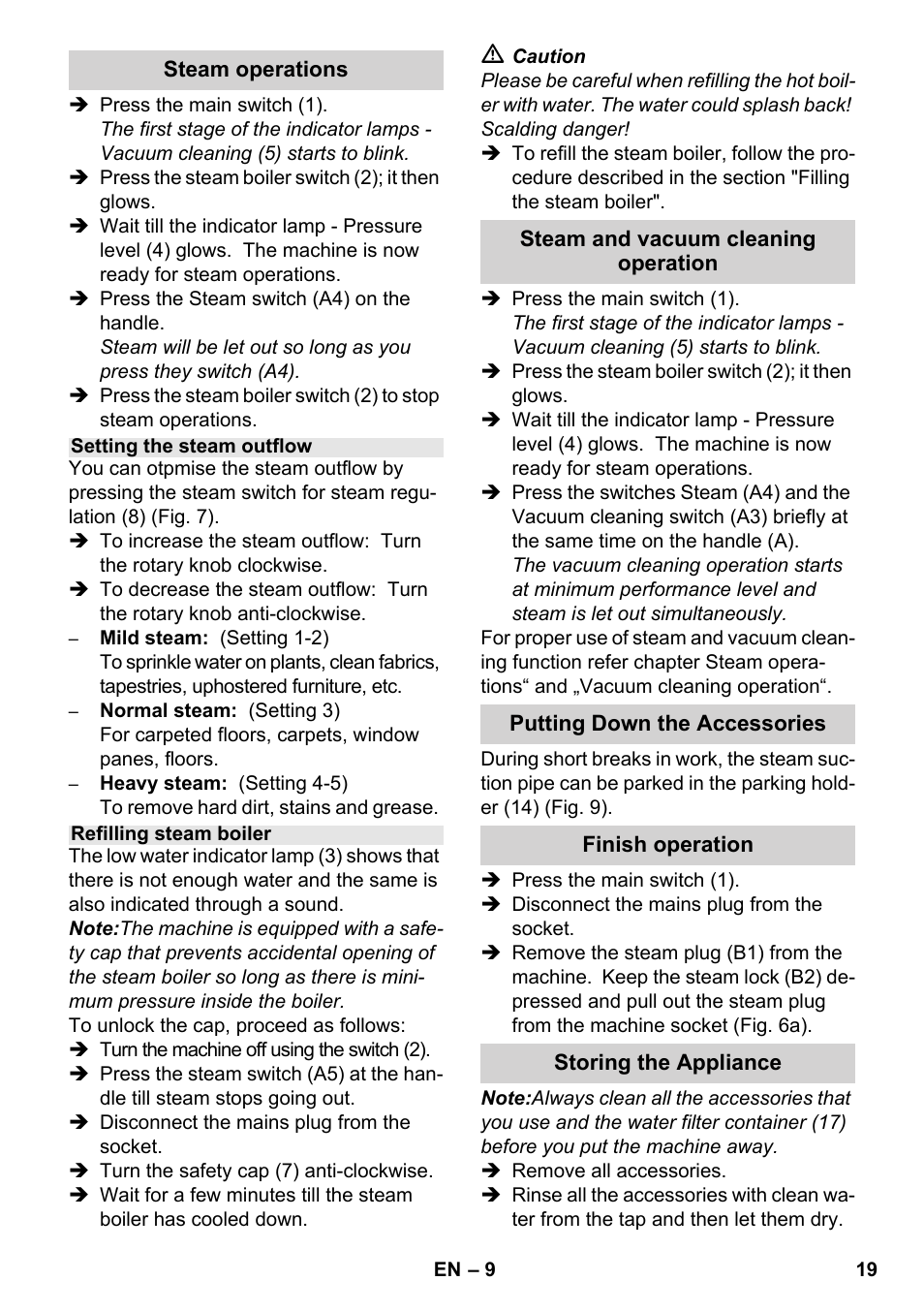 Karcher SV 1802 User Manual | Page 19 / 284