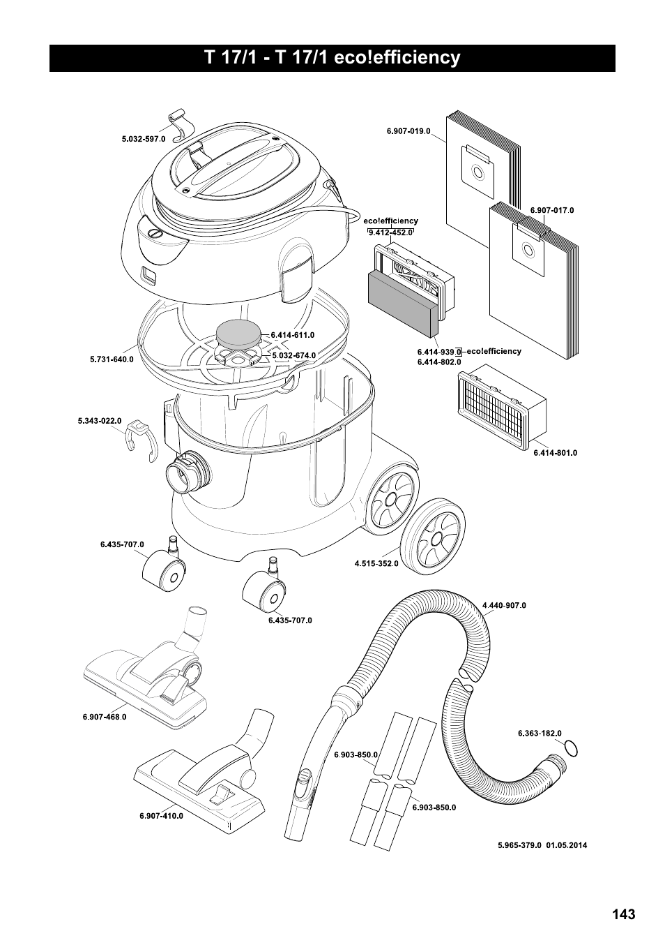 Karcher T 17-1 User Manual | Page 143 / 144