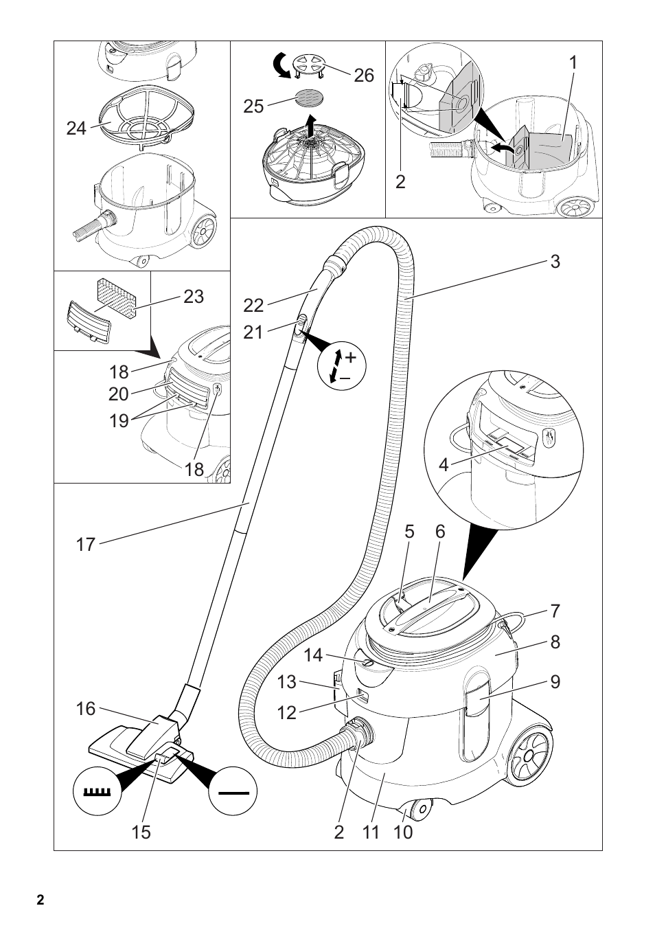 Karcher T 17-1 User Manual | Page 2 / 144