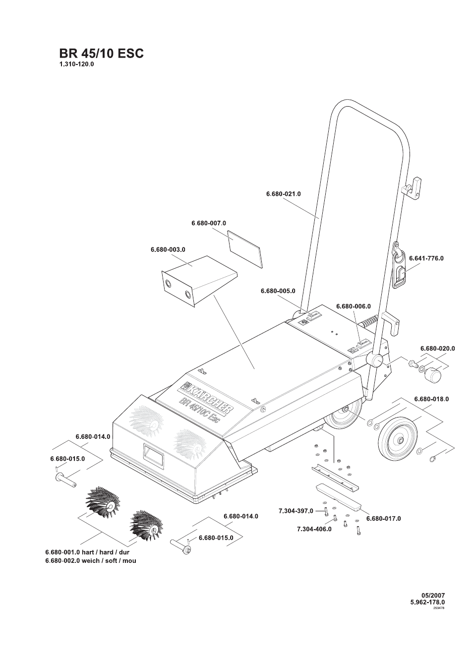 Karcher BR 45-10 ESC User Manual | Page 85 / 88