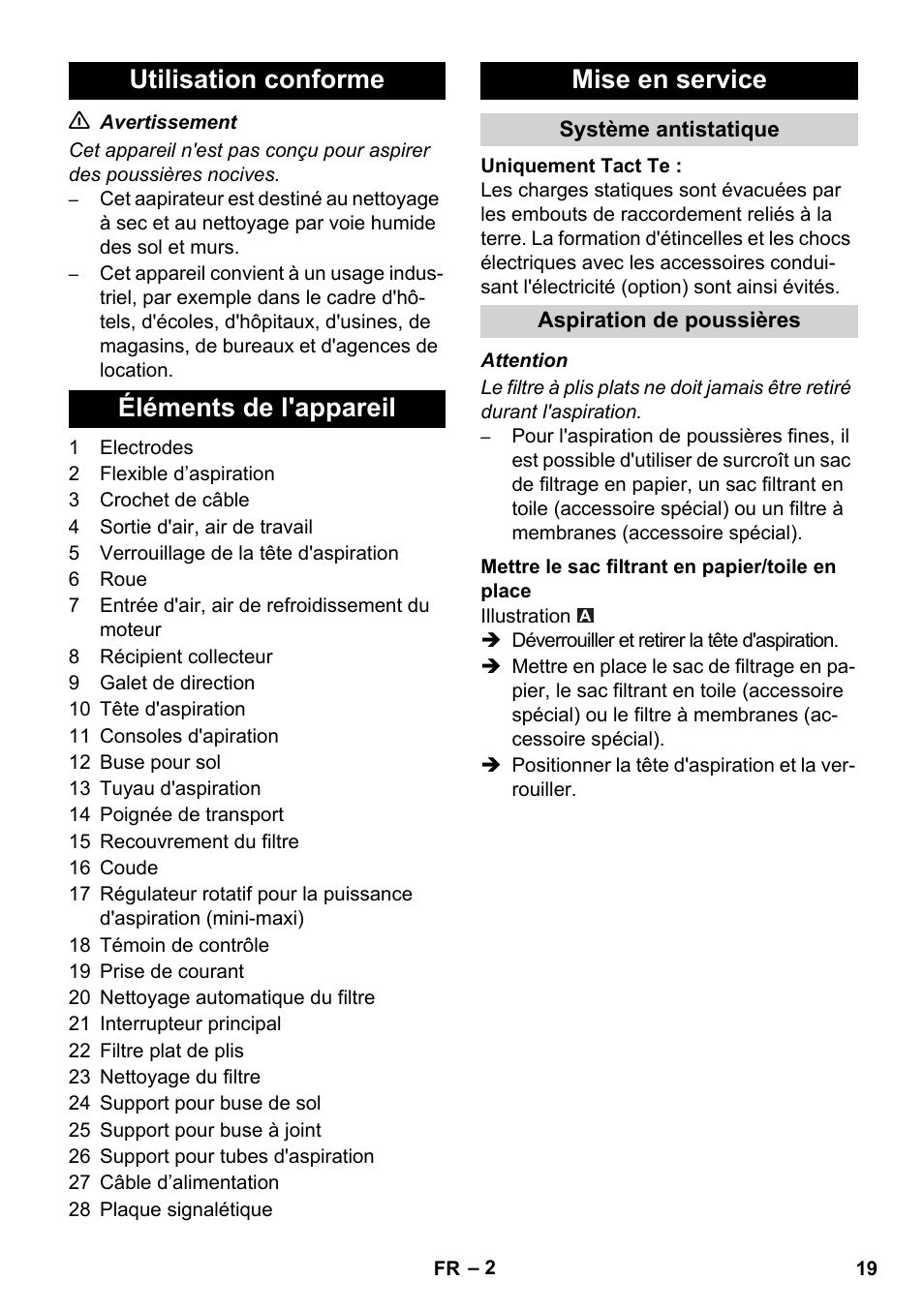 Karcher SB V1 Eco User Manual | Page 19 / 184