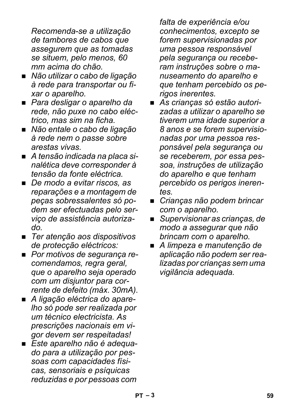 Karcher BP 6 Deep Well User Manual | Page 59 / 86