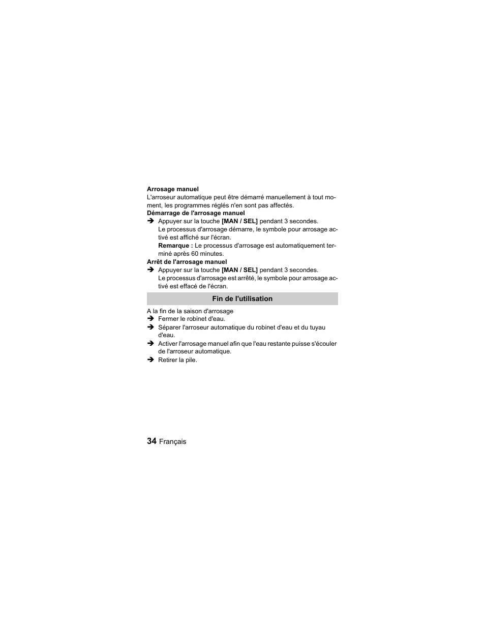 Karcher Unità d'irrigazione WU 60-49 User Manual | Page 34 / 94