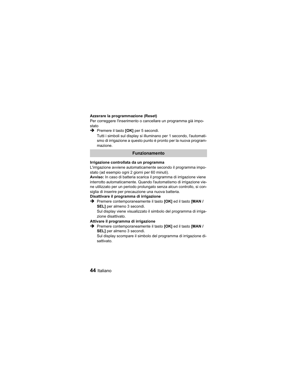 Karcher Unità d'irrigazione WU 60-49 User Manual | Page 44 / 94