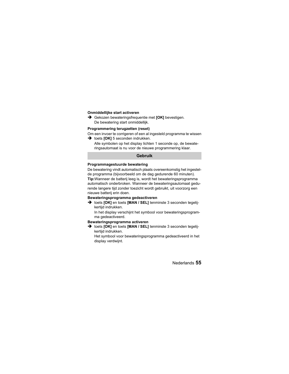 Karcher Unità d'irrigazione WU 60-49 User Manual | Page 55 / 94