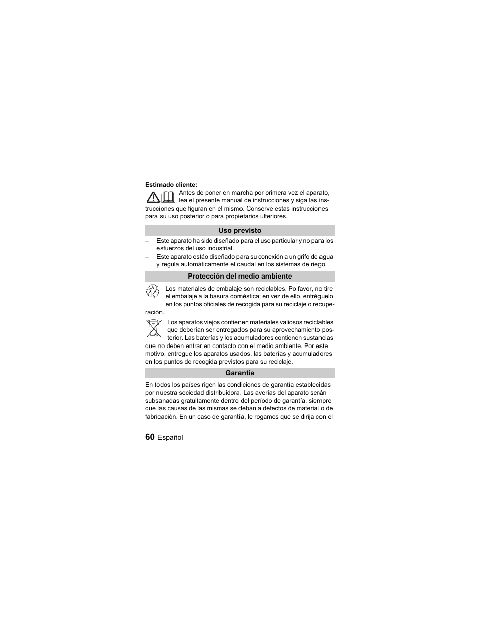 Karcher Unità d'irrigazione WU 60-49 User Manual | Page 60 / 94