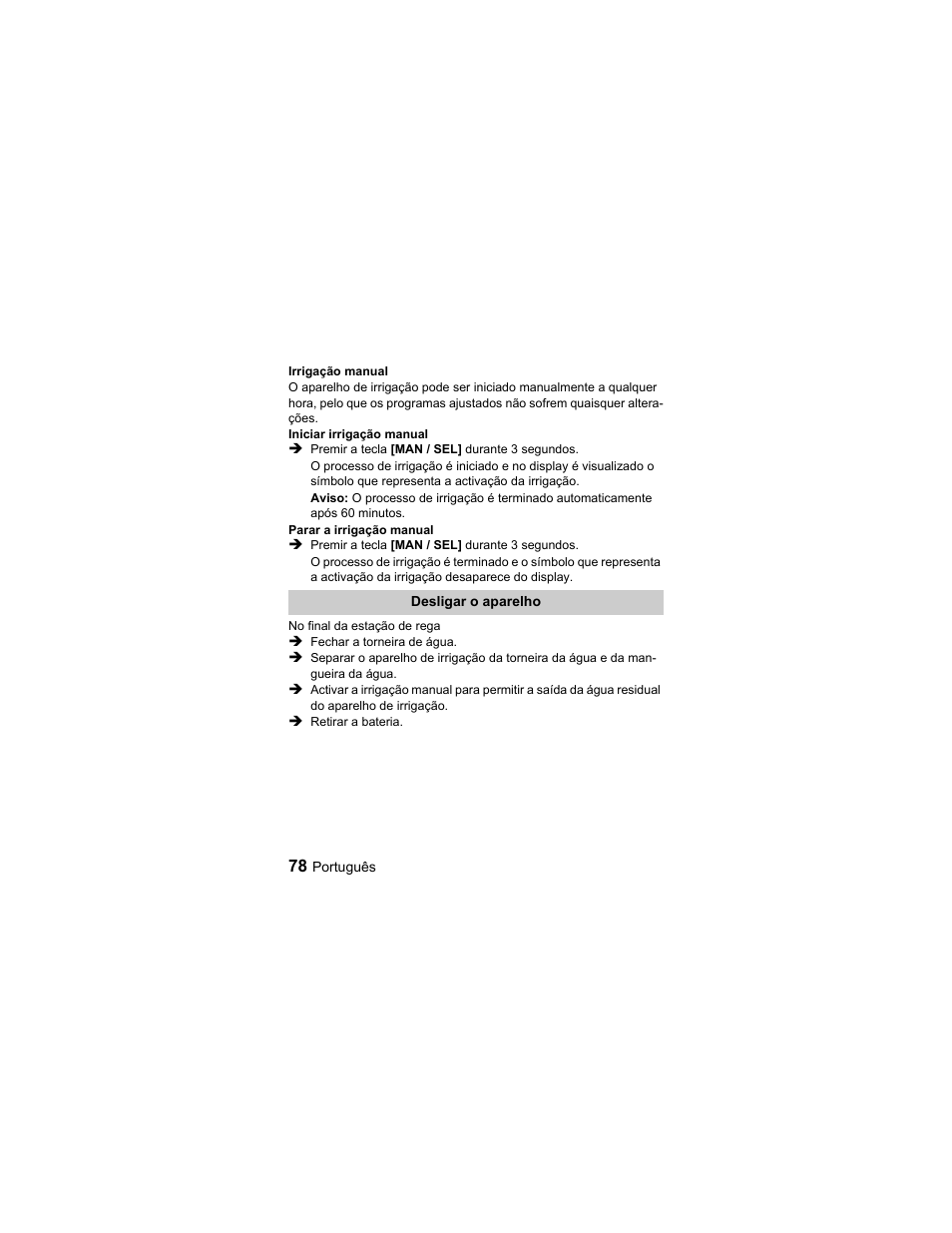 Karcher Unità d'irrigazione WU 60-49 User Manual | Page 78 / 94