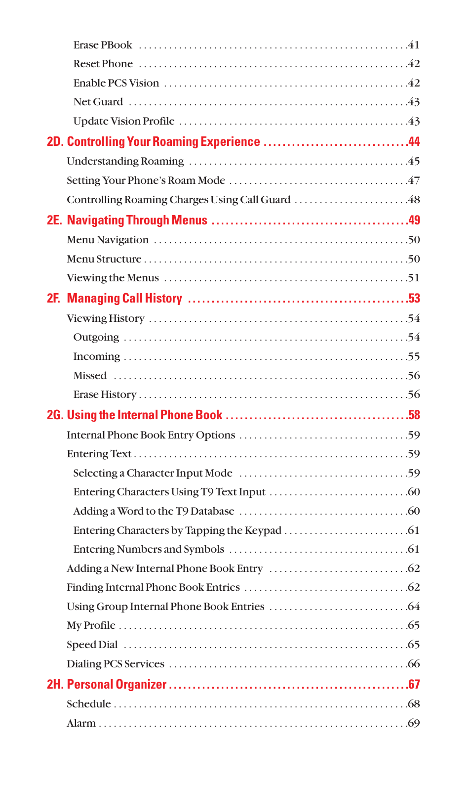 Audiovox VI600 User Manual | Page 4 / 154