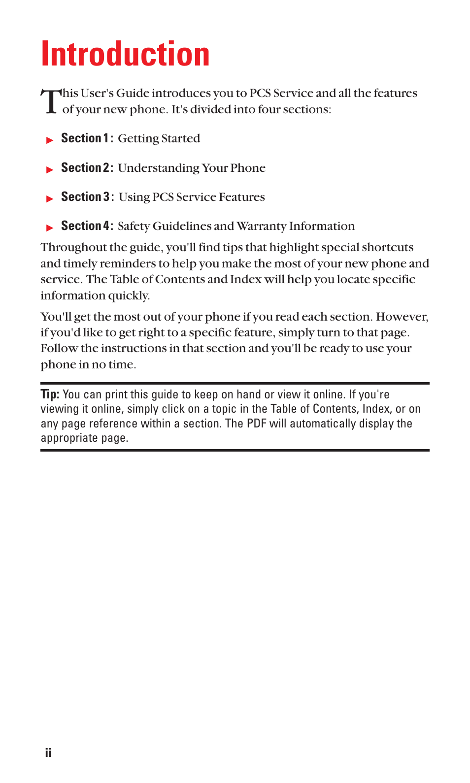 Introduction | Audiovox VI600 User Manual | Page 8 / 154