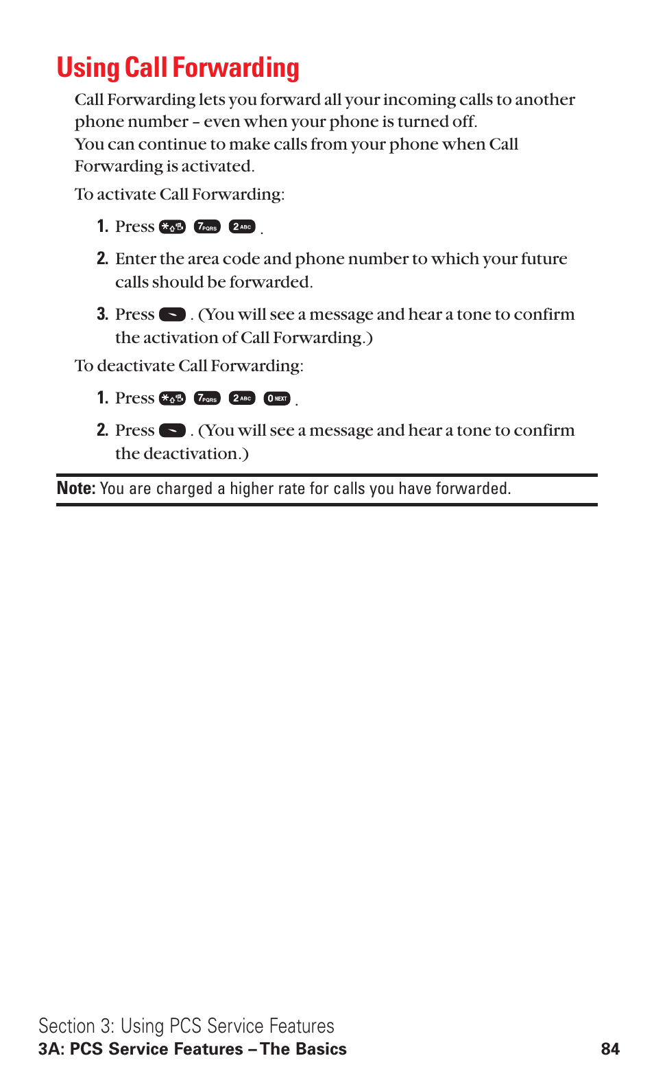 Using call forwarding | Audiovox VI600 User Manual | Page 92 / 154