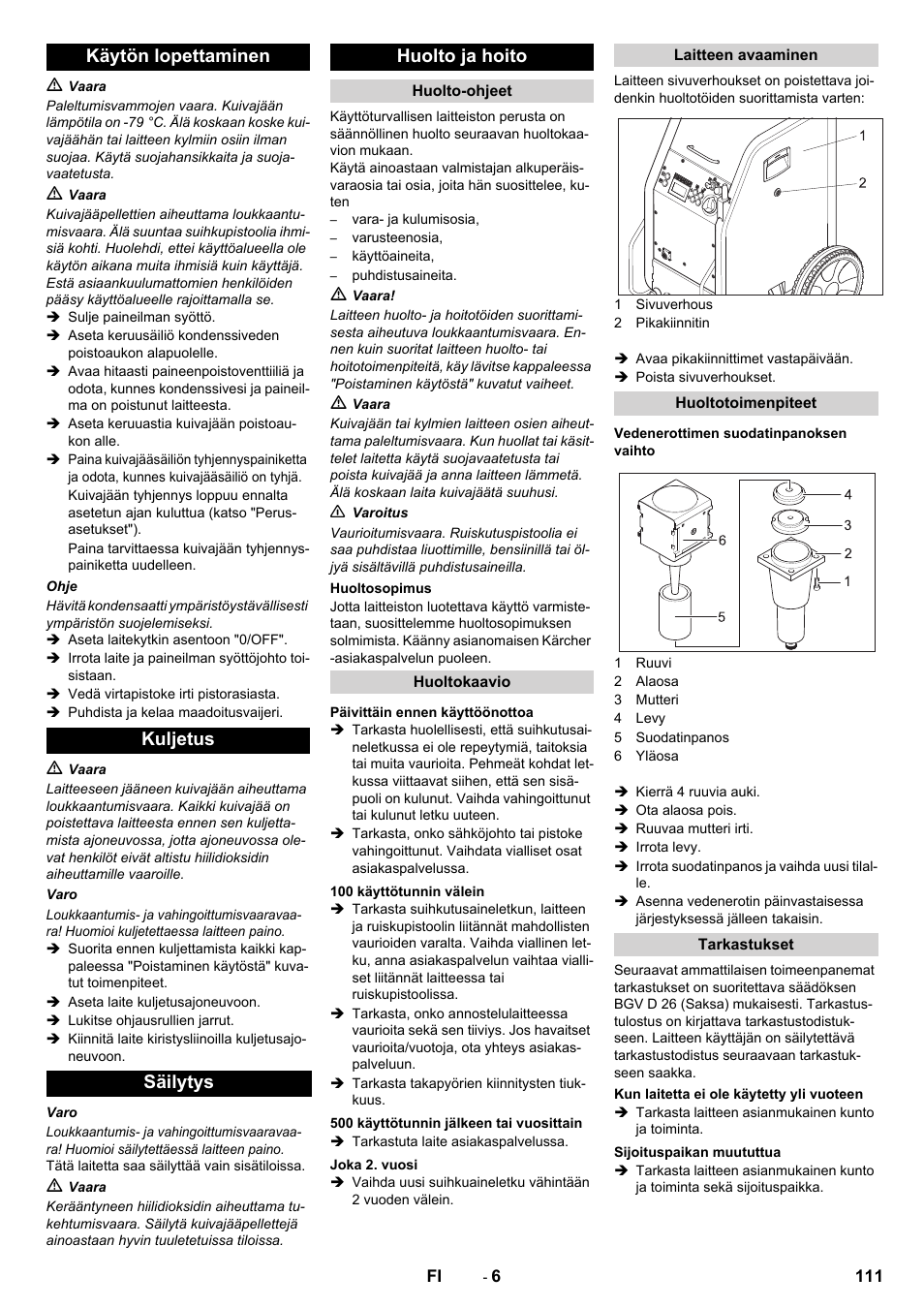 Karcher IB 7-40 Advanced User Manual | Page 111 / 288