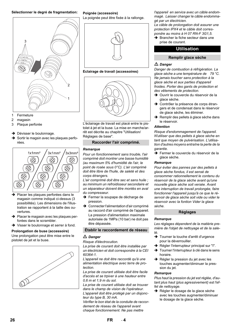 Utilisation | Karcher IB 7-40 Advanced User Manual | Page 26 / 288