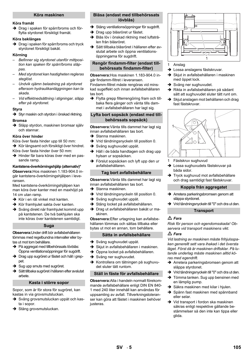 Karcher IC 15-240 W Adv User Manual | Page 105 / 308