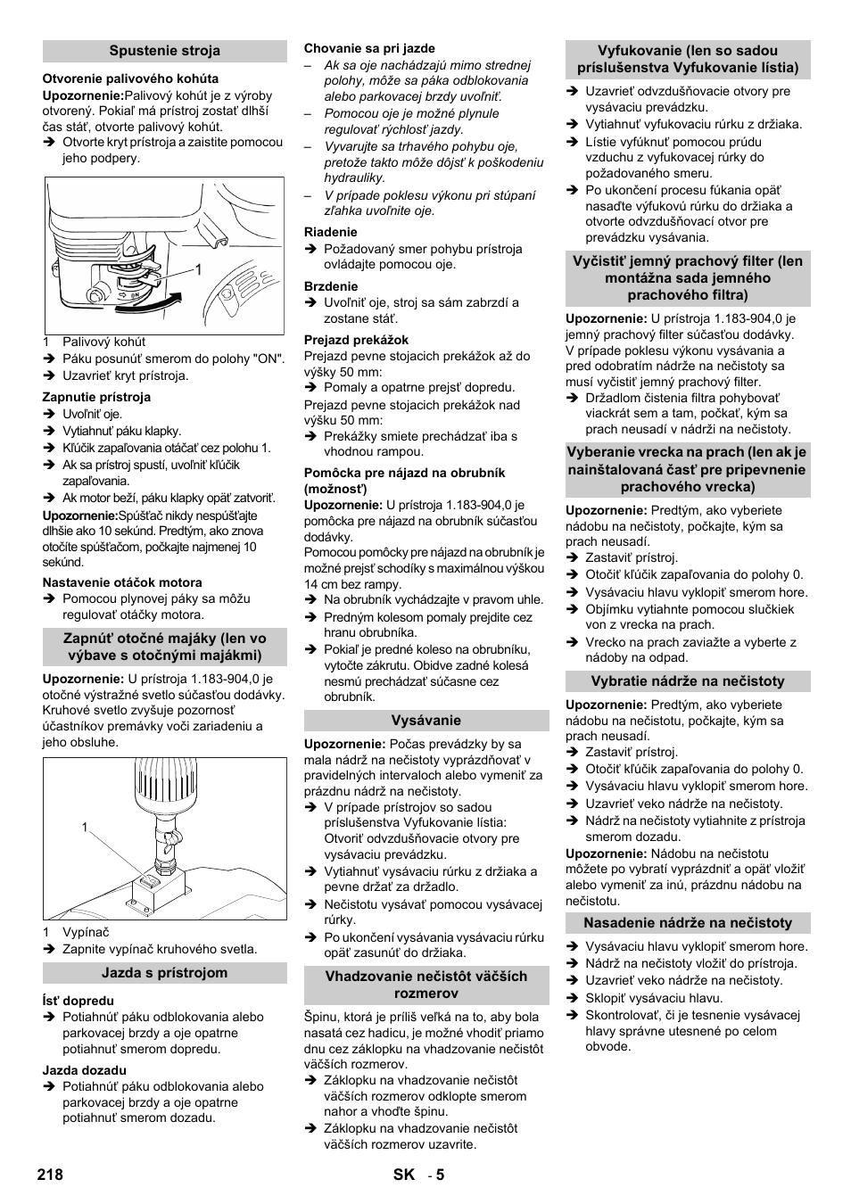 Karcher IC 15-240 W Adv User Manual | Page 218 / 308