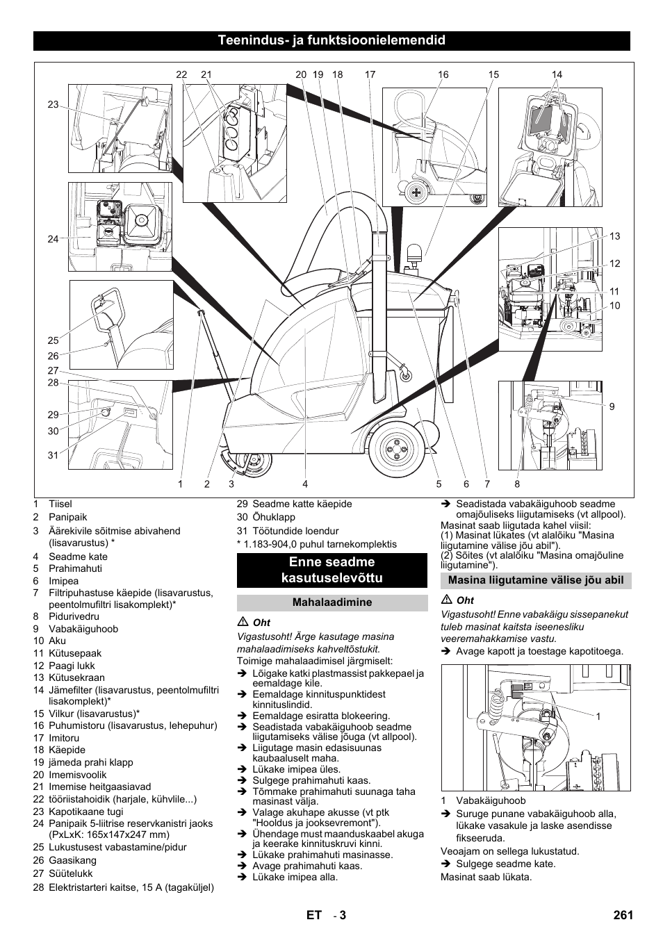 Karcher IC 15-240 W Adv User Manual | Page 261 / 308