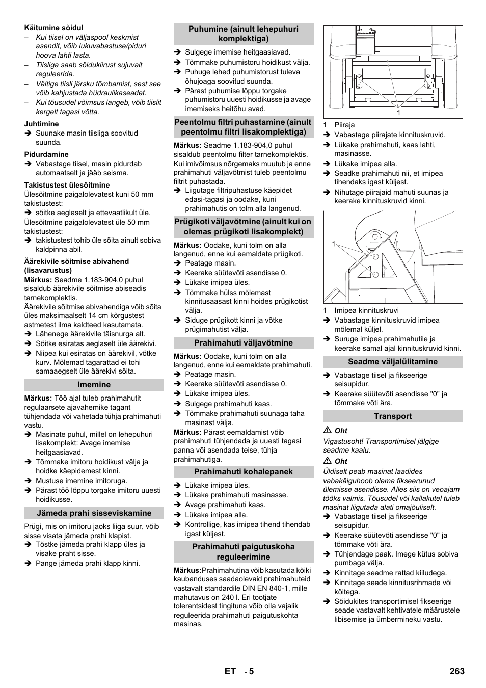 Karcher IC 15-240 W Adv User Manual | Page 263 / 308