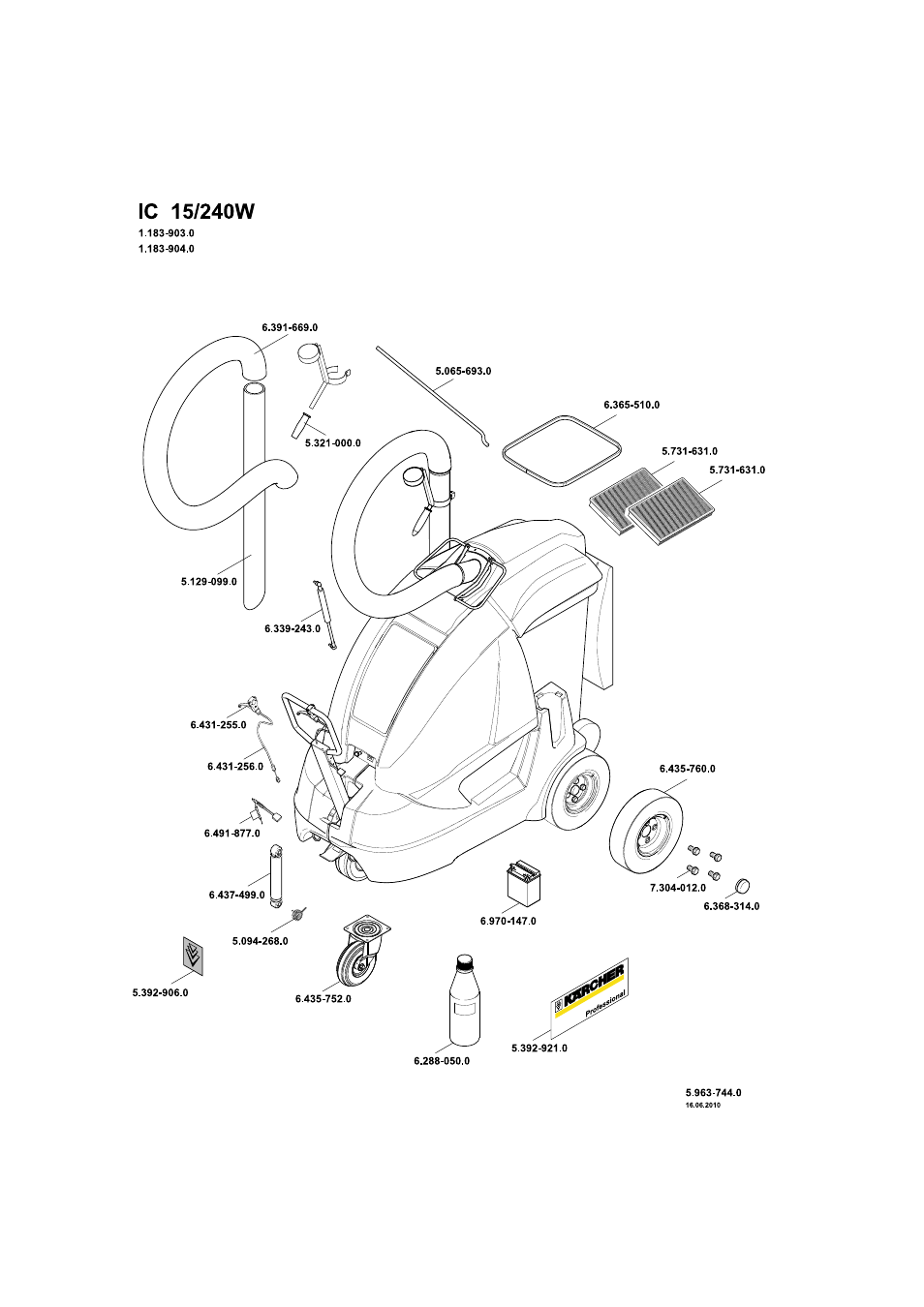 Karcher IC 15-240 W Adv User Manual | Page 305 / 308