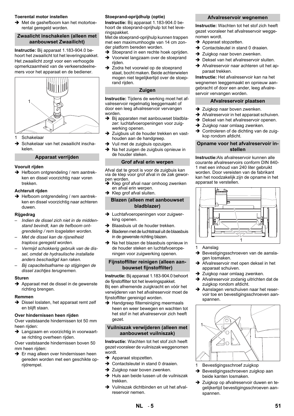 Karcher IC 15-240 W Adv User Manual | Page 51 / 308