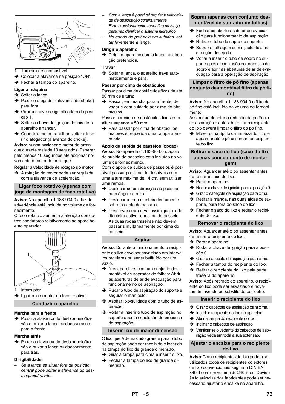 Karcher IC 15-240 W Adv User Manual | Page 73 / 308