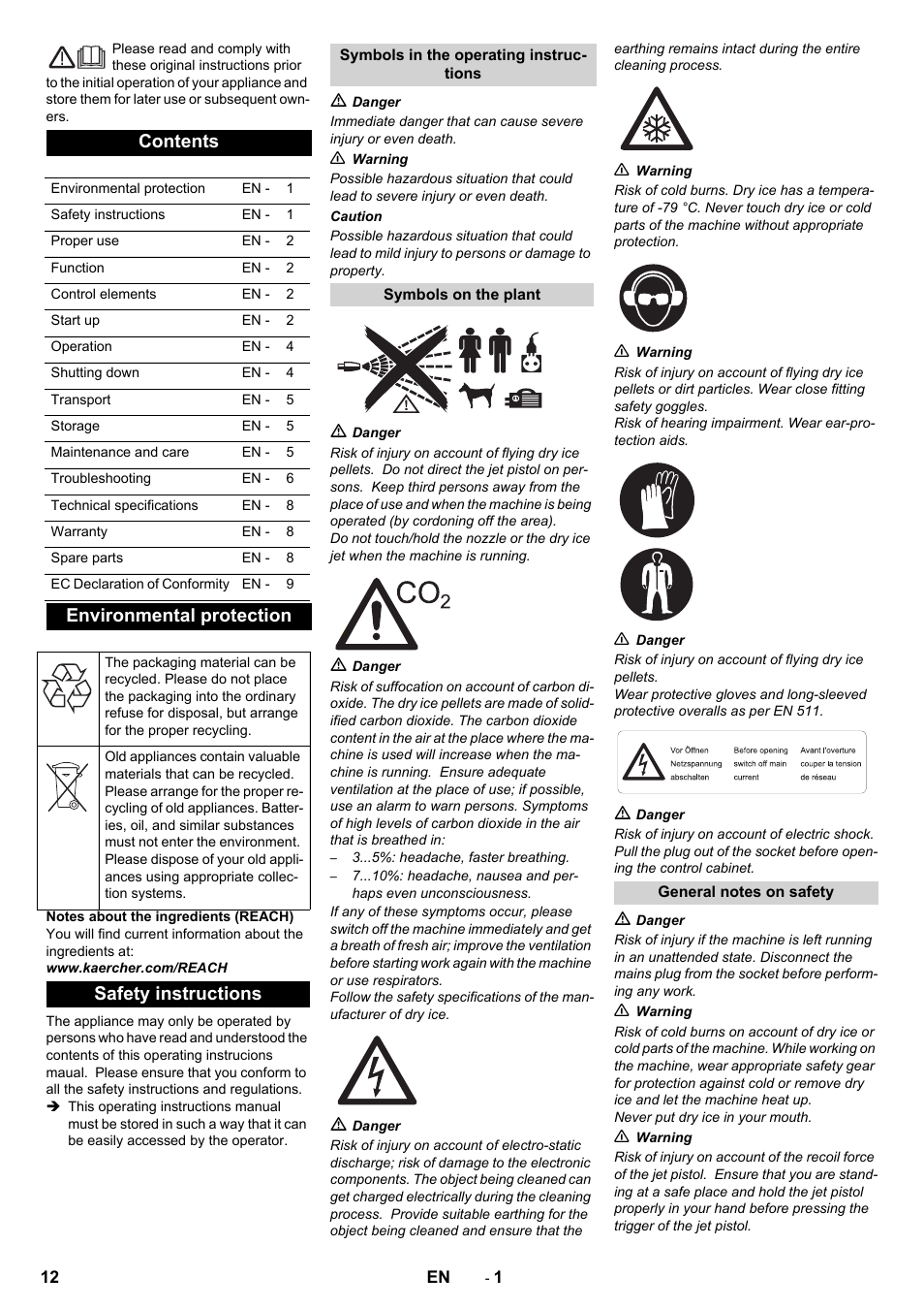 Karcher IB 15-80 User Manual | Page 12 / 88